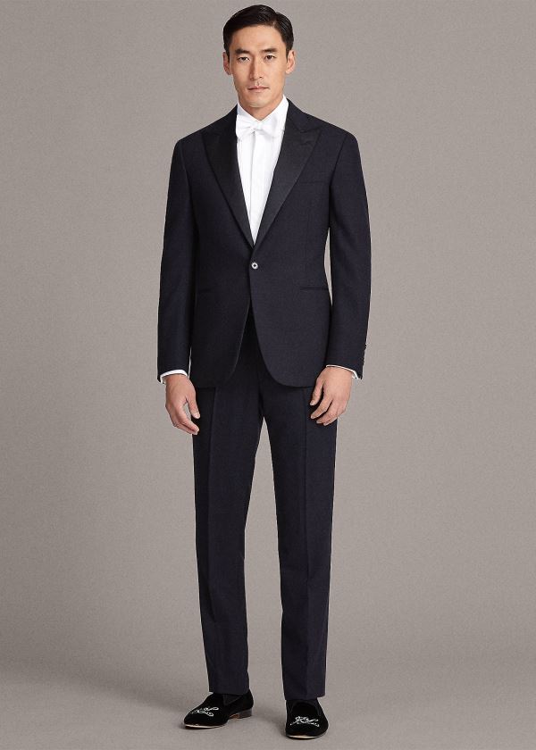 Traje Ralph Lauren Gregory Peak-Lapel Homem 48057-WYFK